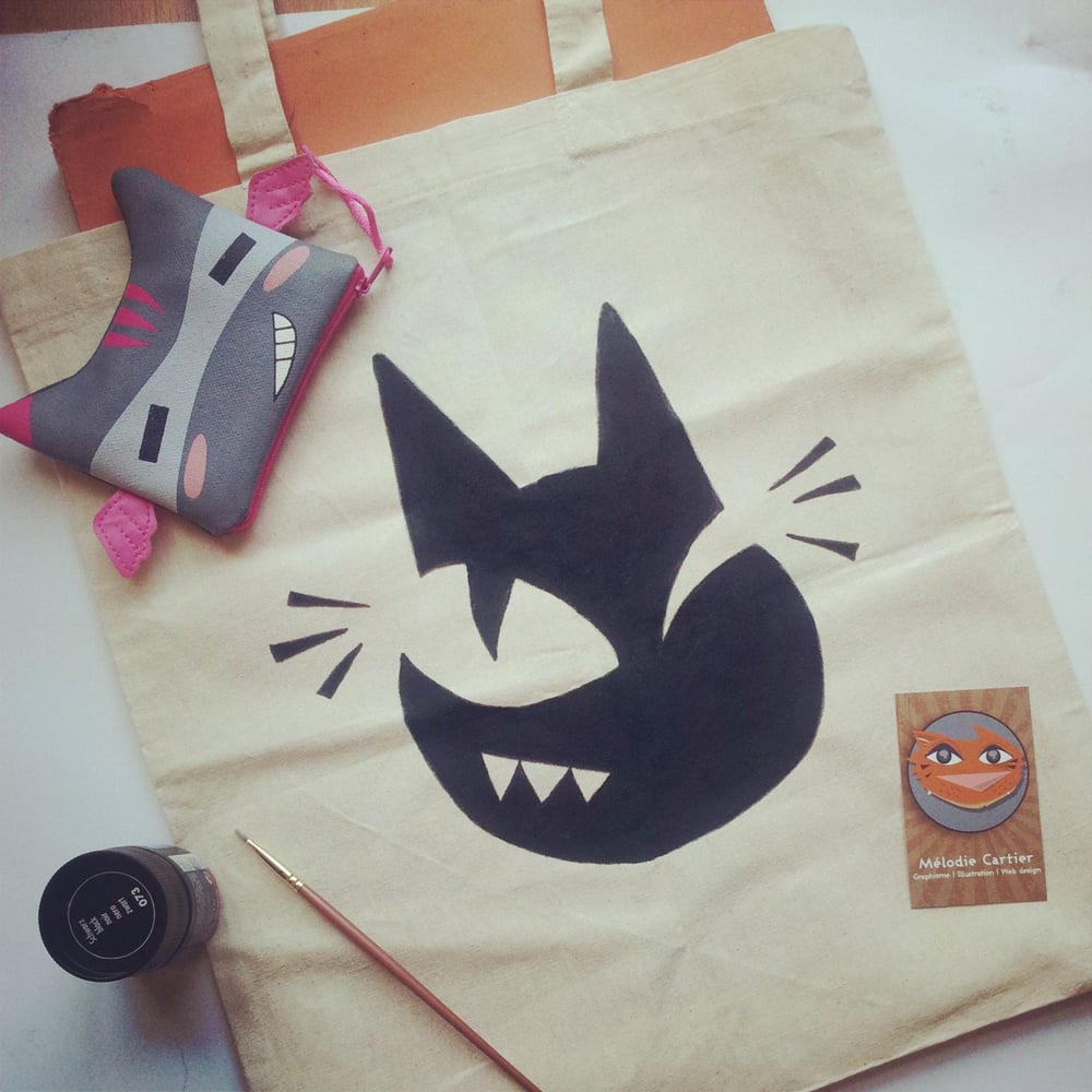 Image of Shoppin bag "Black Cat"