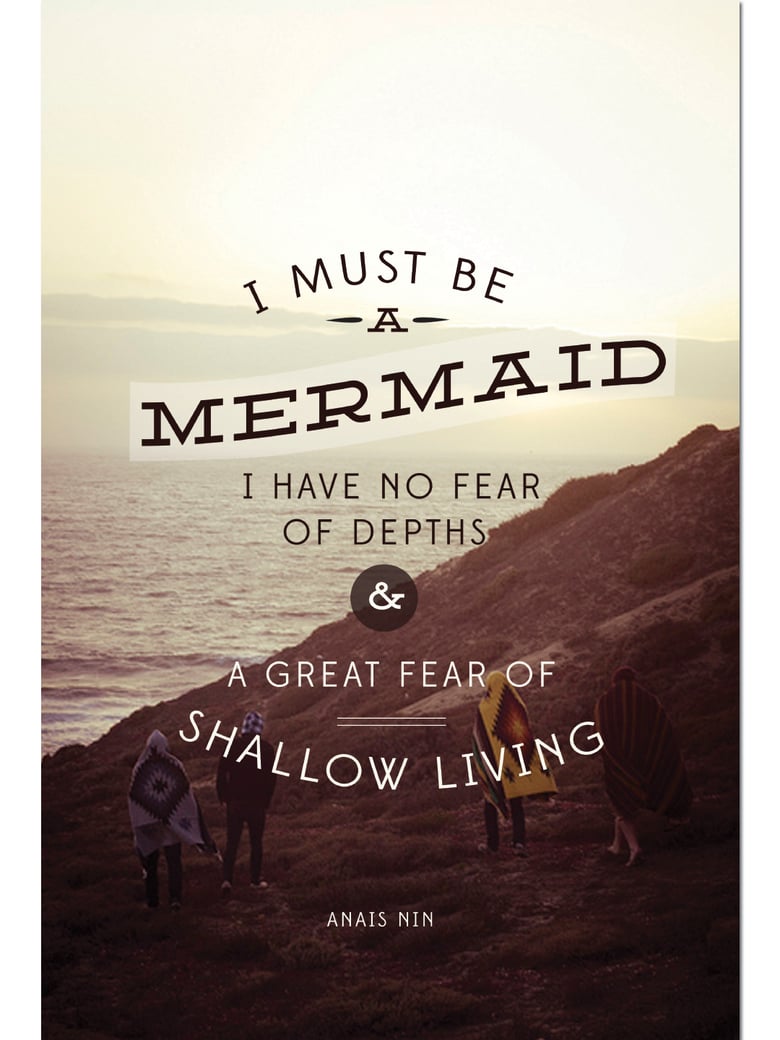 Image of Mermaid Print 