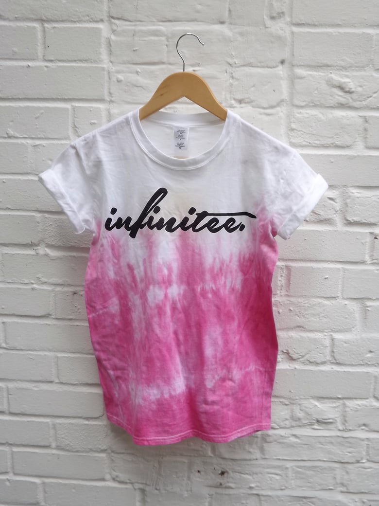 Image of Infinitee PINK Dip-Dye Tee