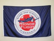 Image of 3' by 5' - Stars and Stripes Honor Flight Flags