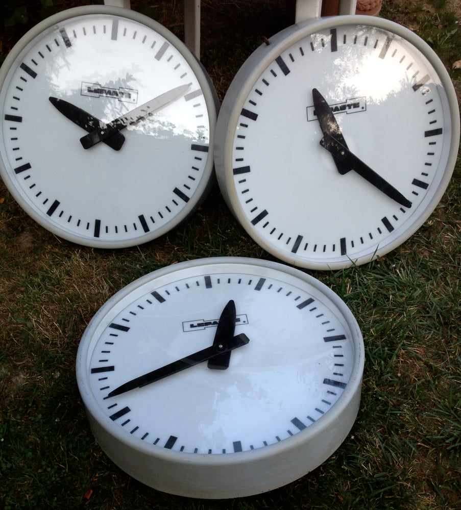 Image of Horloges d'usine Lepaute Ø 65 cm