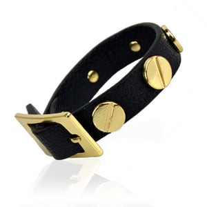 Image of Black studded bracelet