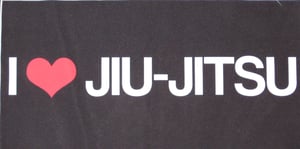 Image of I Love Jiu Jitsu Patch
