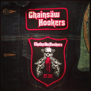 Image of CHAINSAW HOOKERS - EMBROIDED JACKET PATCHES