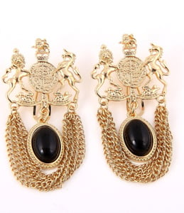 Image of Sovereign Onyx Post Earrings 