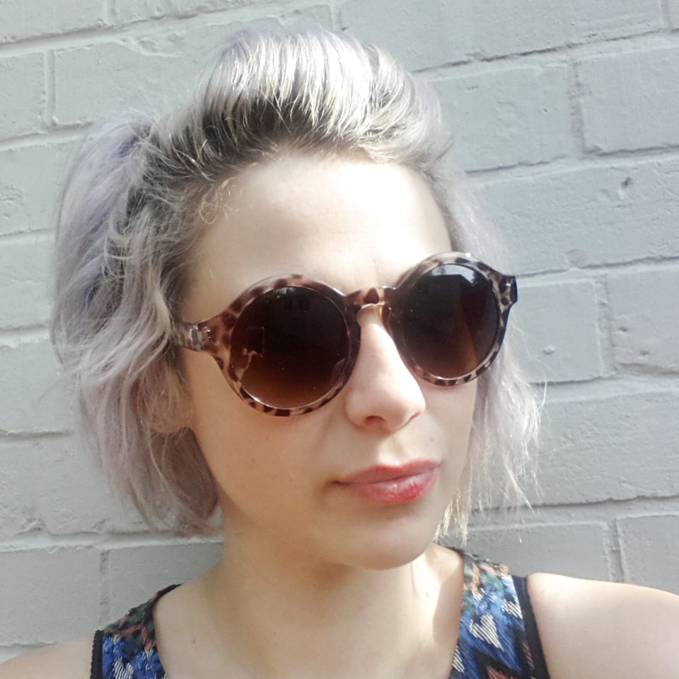 Image of SALE Brown round sunglasses