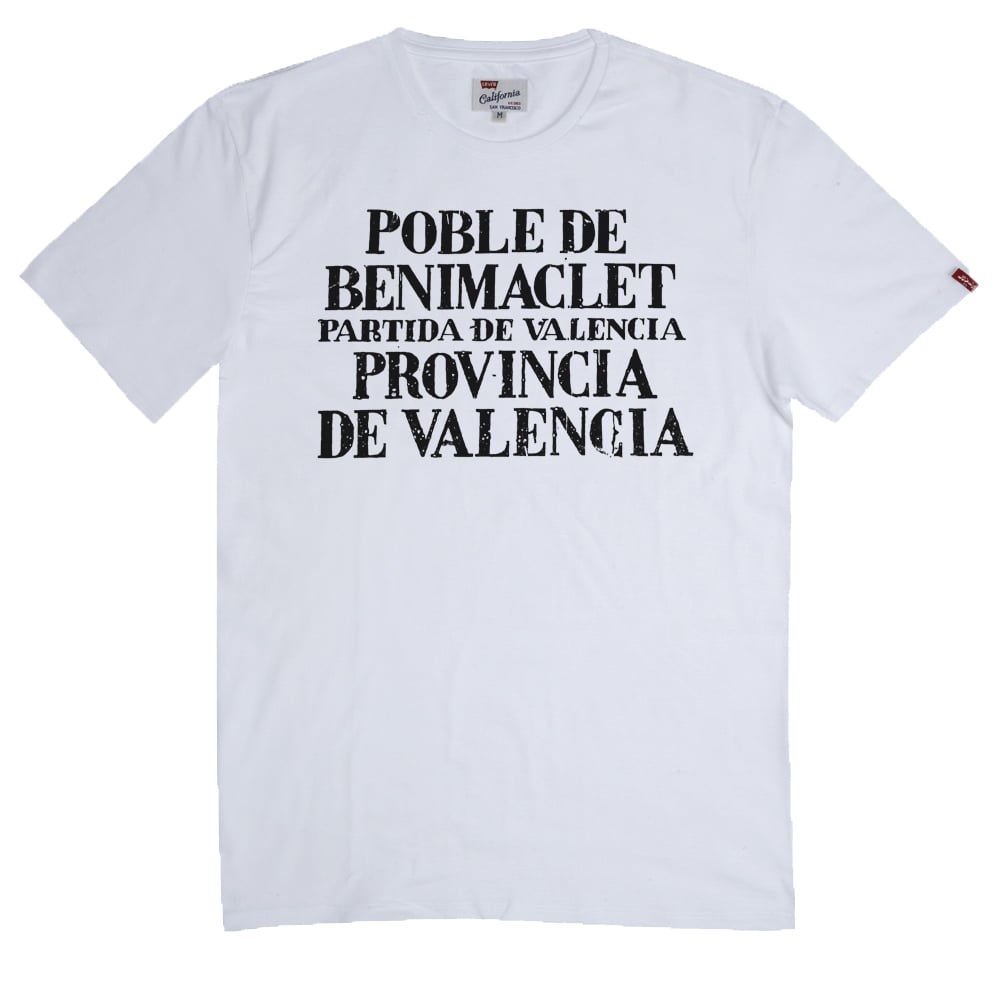 Image of Samarreta Poble de Benimaclet Blanca