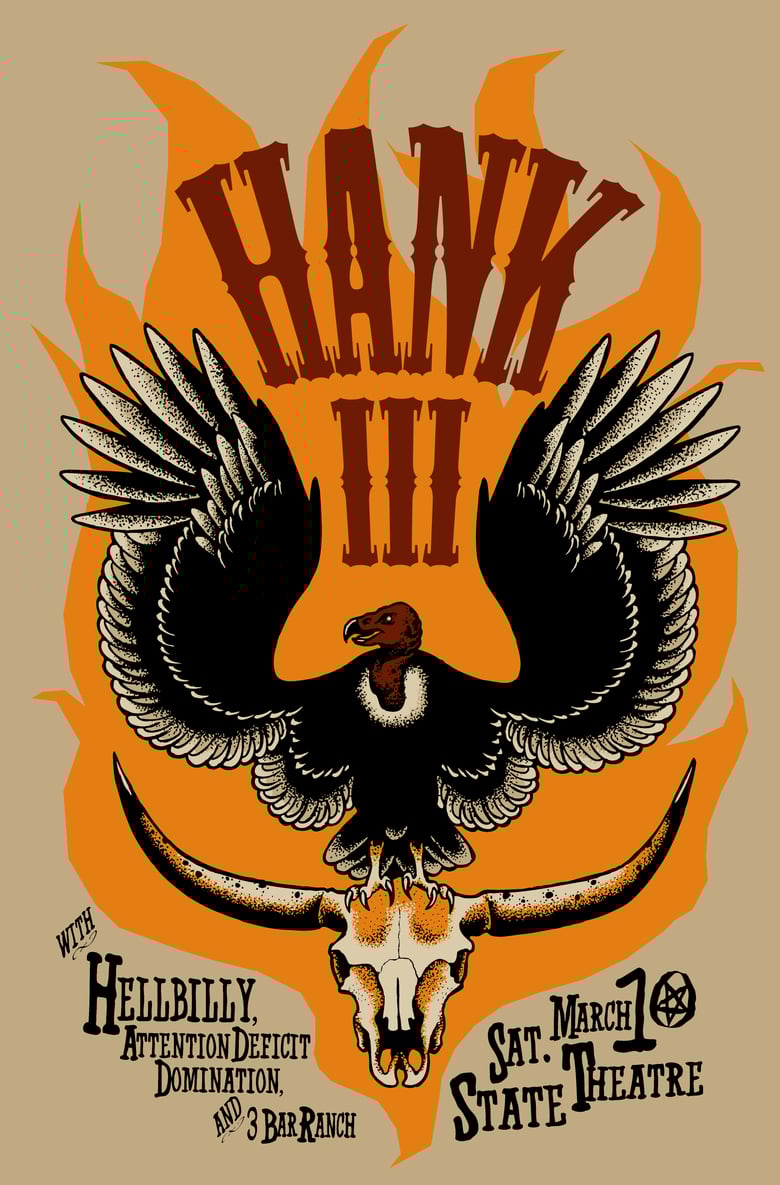 Image of Hank 3 poster