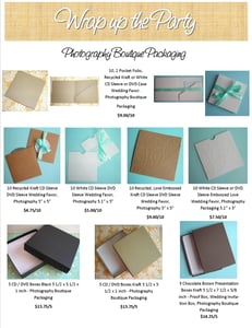 Image of Photography Boutique Packaging