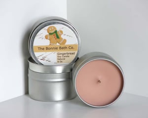 Image of Gingerbread Soy Candle in 6oz Tin