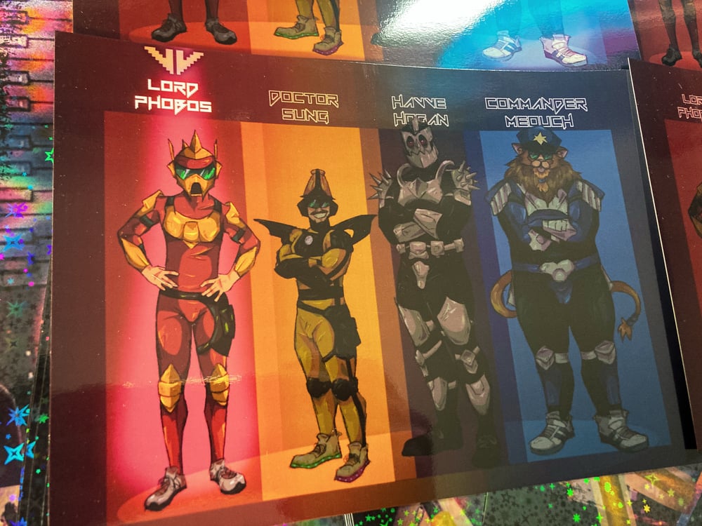 Image of TWRP Choose Your Character Cards (All 4)