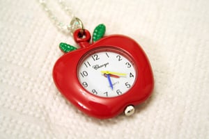 Image of Snow White Red Apple Watch Necklace