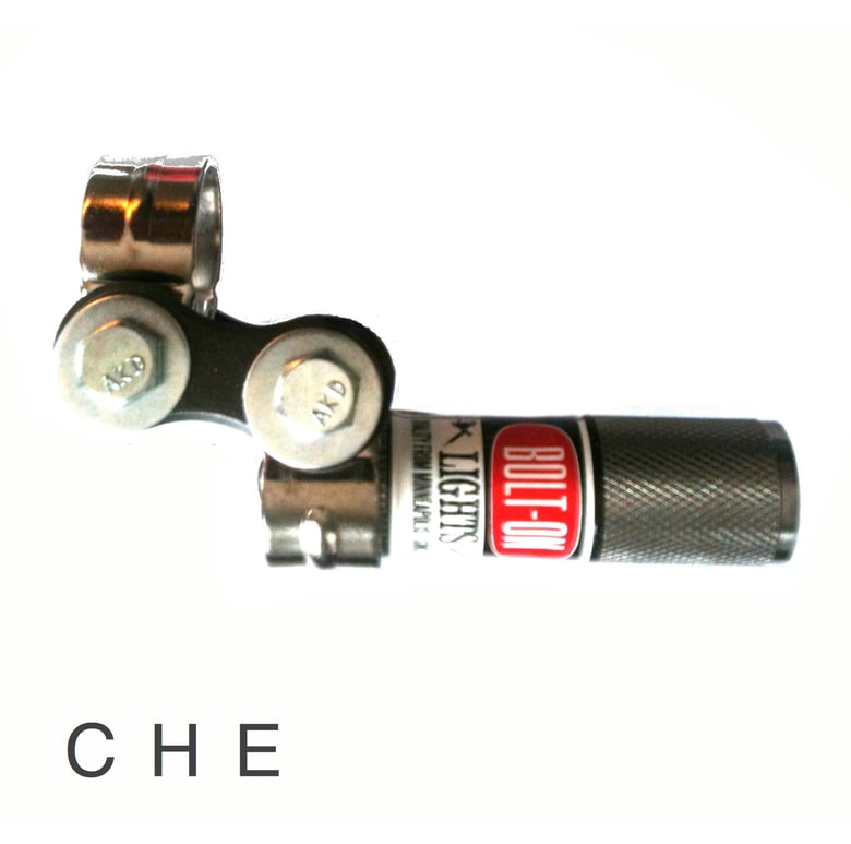 Image of CHE 9 LED THEFT-DETERRENT BICYCLE LIGHT (Nickel / Stainless)