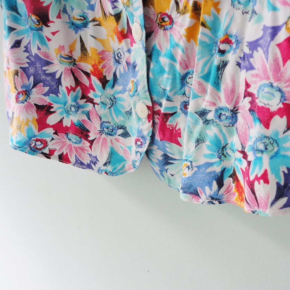 Image of Floral blouse: M/L