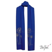 Image of Biro bamboo jersey scarf ‘silver dandelions’