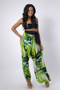 Image of Sheer Balloon Pants
