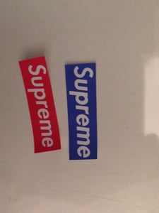 Image of SUPREME BOX LOGO STICKERS