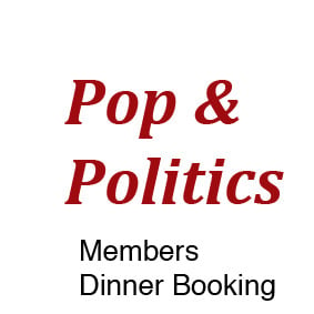 Image of Pop & Politics 4th Supper Club 15th October 2013 Members