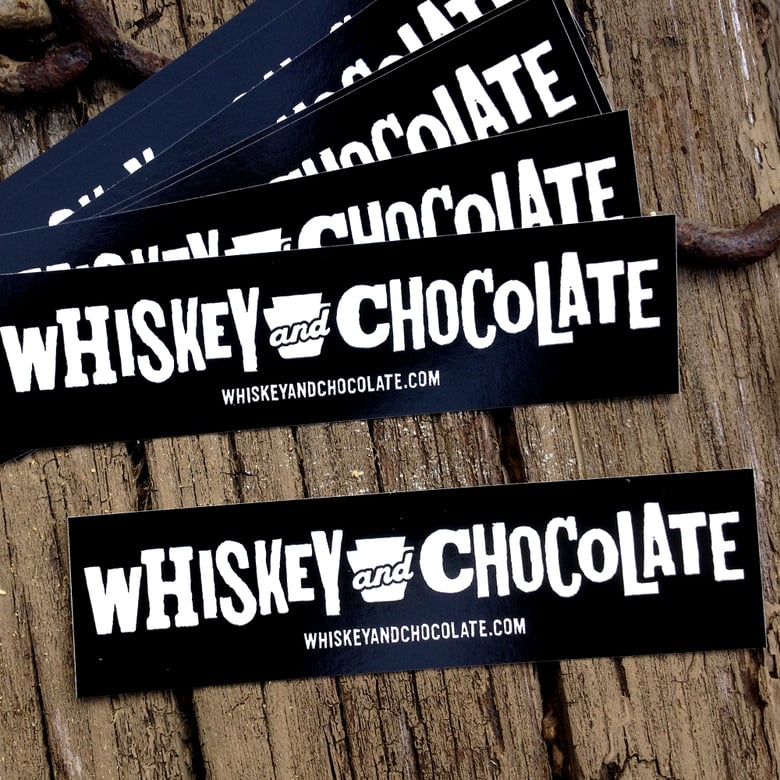 Image of Whiskey & Chocolate Stickers