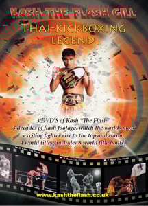 Image of 3 DISC FIGHTING COMPILATION - THE BEST OF KASH THE FLASH GILL - DVD