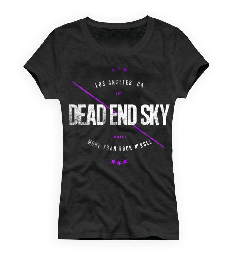 Image of Dead End Sky Women's T-Shirt - More Than Rock N' Roll