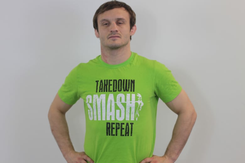 Image of Takedown Smash Repeat  Tee