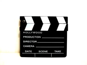 director's clapper board