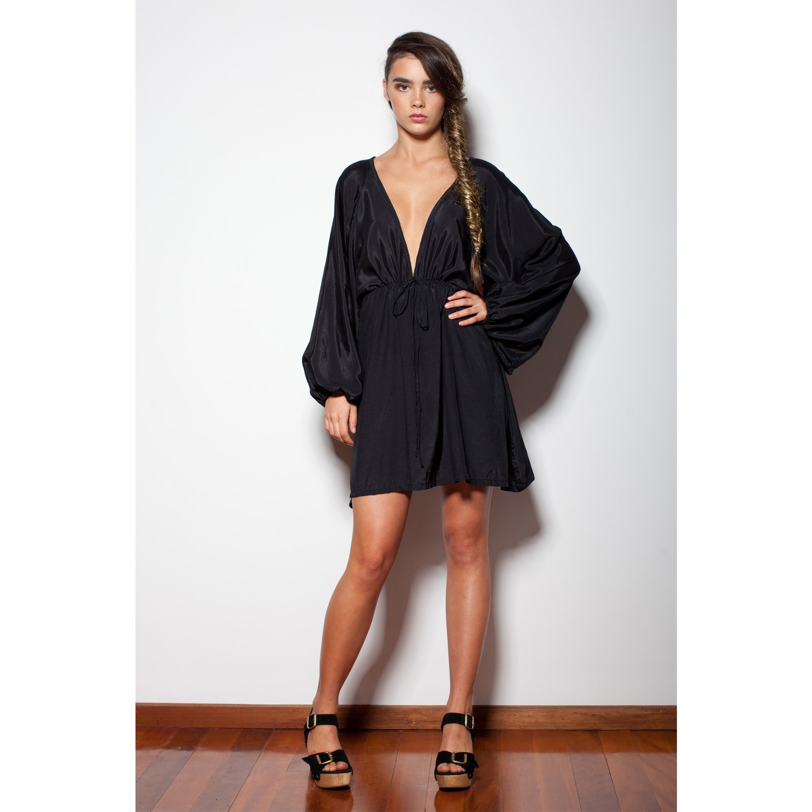 Buy Crystal Sea Open Sleeve Short Dress for Women – Miramaya