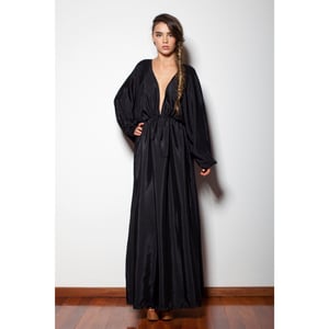 Image of Pepper - Maxi Kaftan Dress - Black