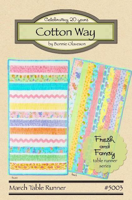 Cotton Way — March - Fresh and Fancy Paper Pattern #5003