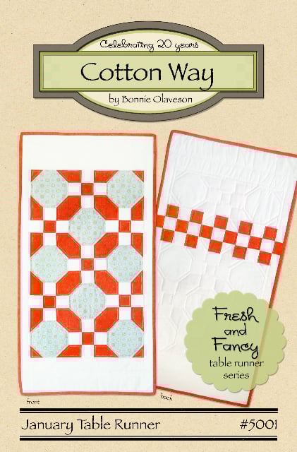 Cotton Way — January - Fresh and Fancy Paper Pattern #5001