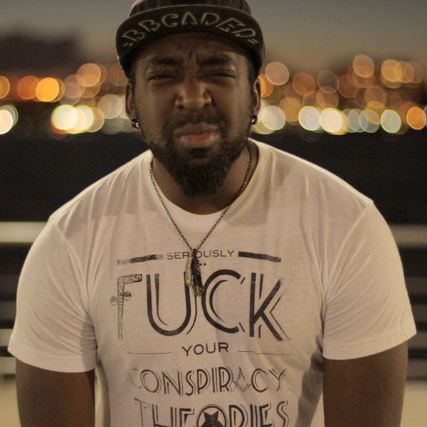 Image of Conspiracy Theories White Tee