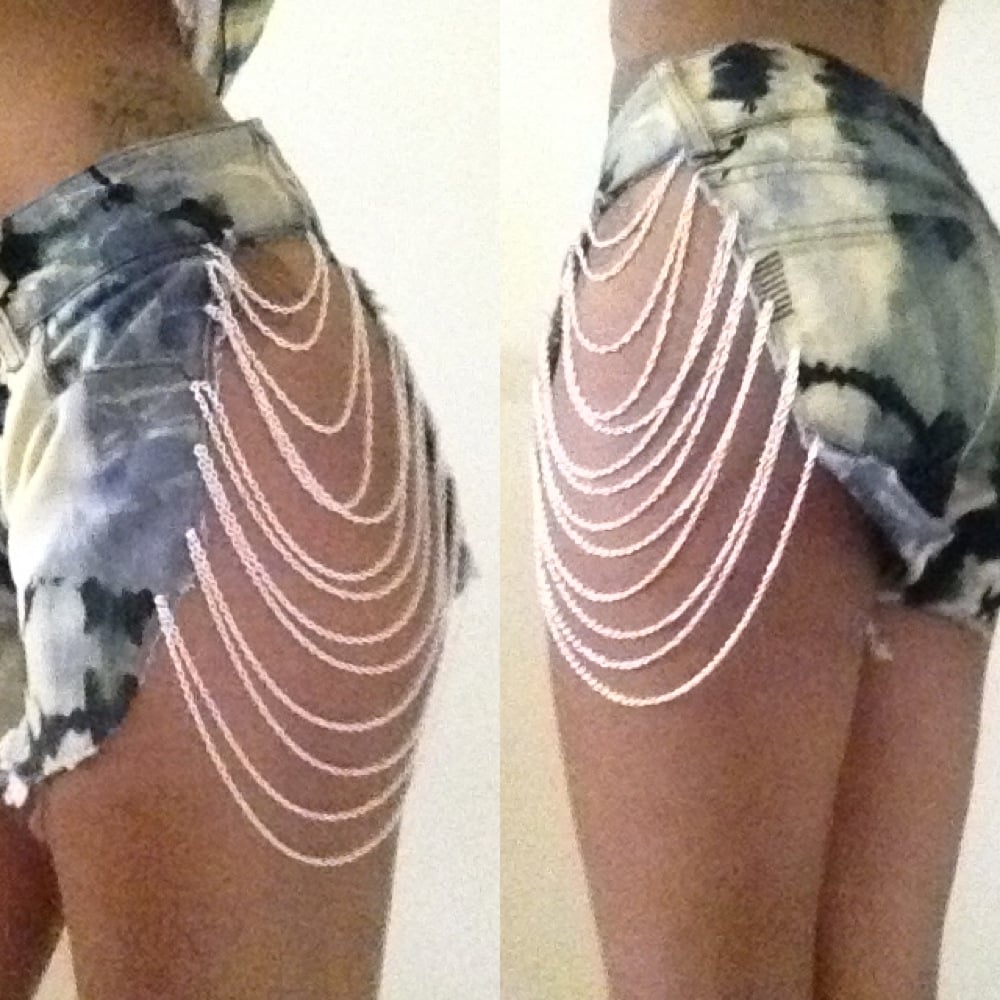 Image of Rude Gal Denim Shorts