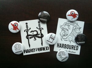 Image of Sticker/Pin Badge Pack