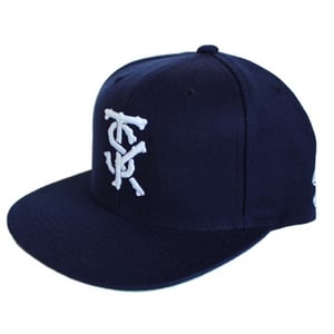 Image of TSK Records Snapback Navy Blue