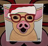 Pig on Christmas