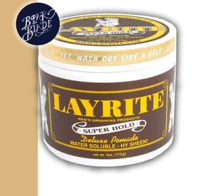 Image of Layrite | Deluxe Pomade - Super Hold 4oz (113g)