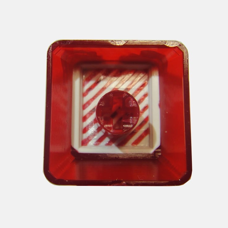 Image of Translucent Heart Bottle Keycap