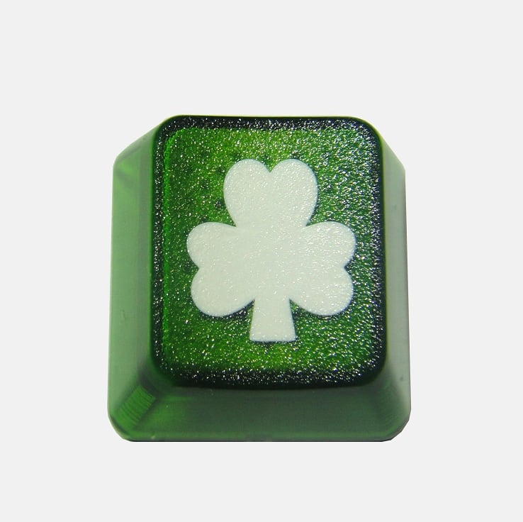 Image of Translucent Shamrock Keycap