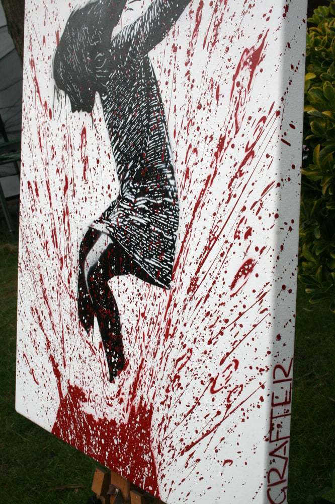 Image of "SplashBack" Canvas Edition - White