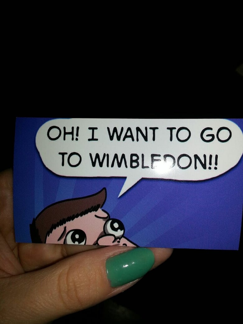 Image of Wimbledon magnet