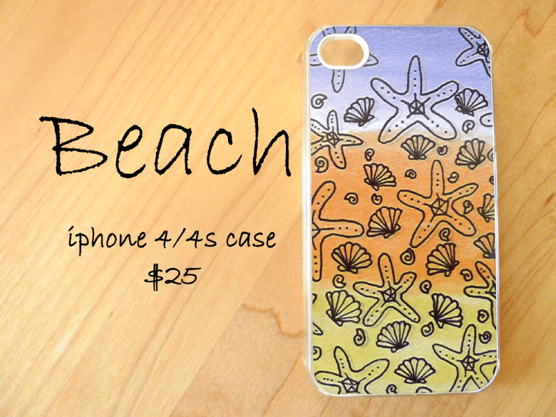 Image of Beach iphone 4/4s case
