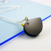 Image 4 of Blackbird pendant necklace