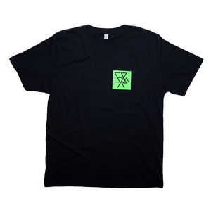 Image of Cosmic Eye T-shirt / Midnight Lime