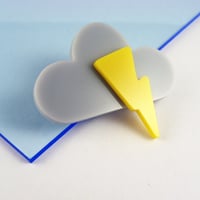 Storm Cloud brooch