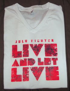 Image of "Live and Let Live" T-shirt