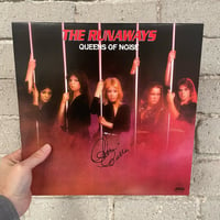 Image 1 of The Runaways – Queens Of Noise LP - Signed by Cherie Currie! 