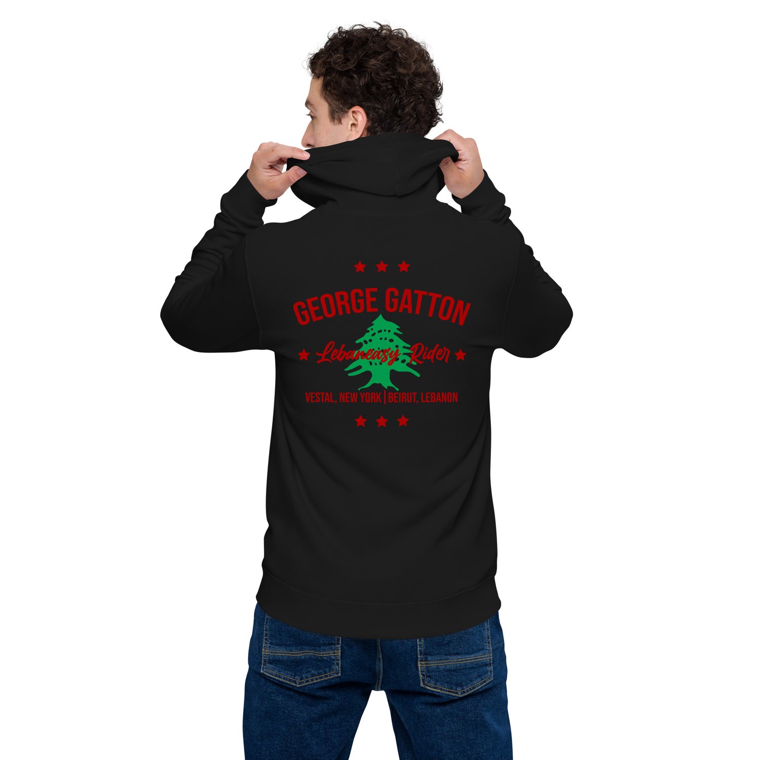 Image of Lebaneasy Rider Zip-Up Hoodie