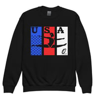 Image 2 of Olympia USA Youth Crewneck Sweatshirt