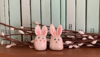 Image 4 of Ceramic Cute Pink Cheek Bunny